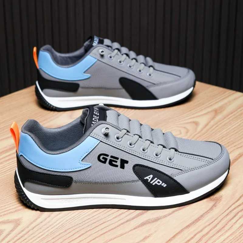Mens 2024 new running shoes high-quality mens sports shoes fashionable outdoor casual shoes mens comfortable and breathable casual shoes Z250227