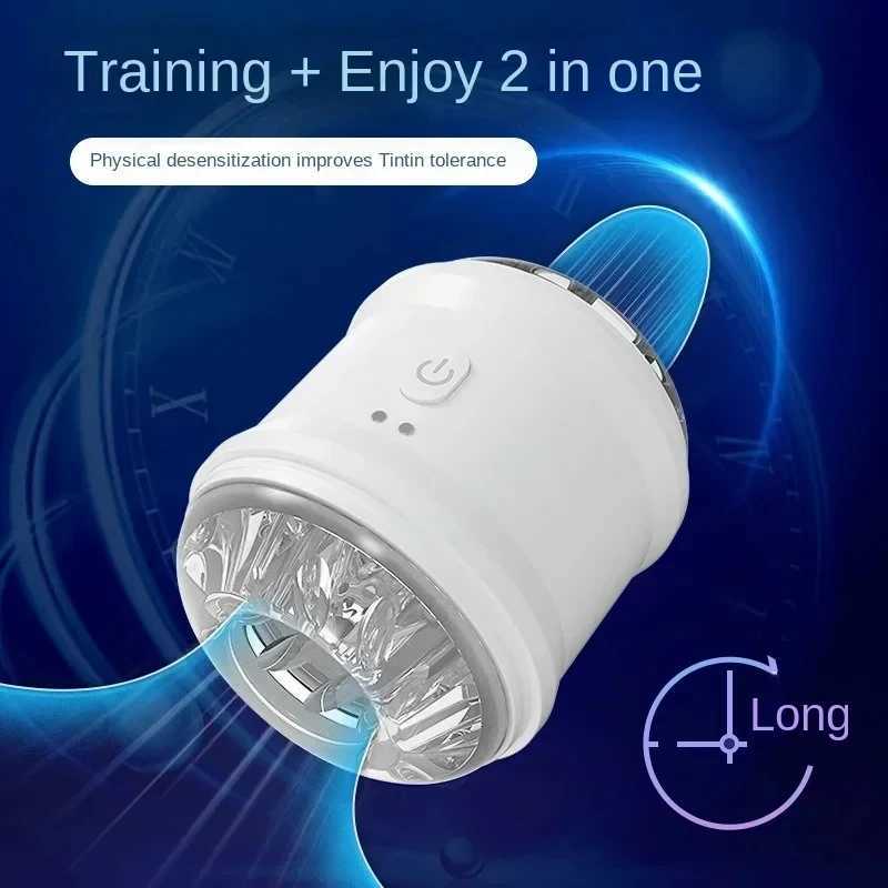 Male Masturbation Cup Automatic Sucking Blowjob Masturbation Equipment Machine Sex Toys Adult Goods for Man Masturbators CupXJ250227