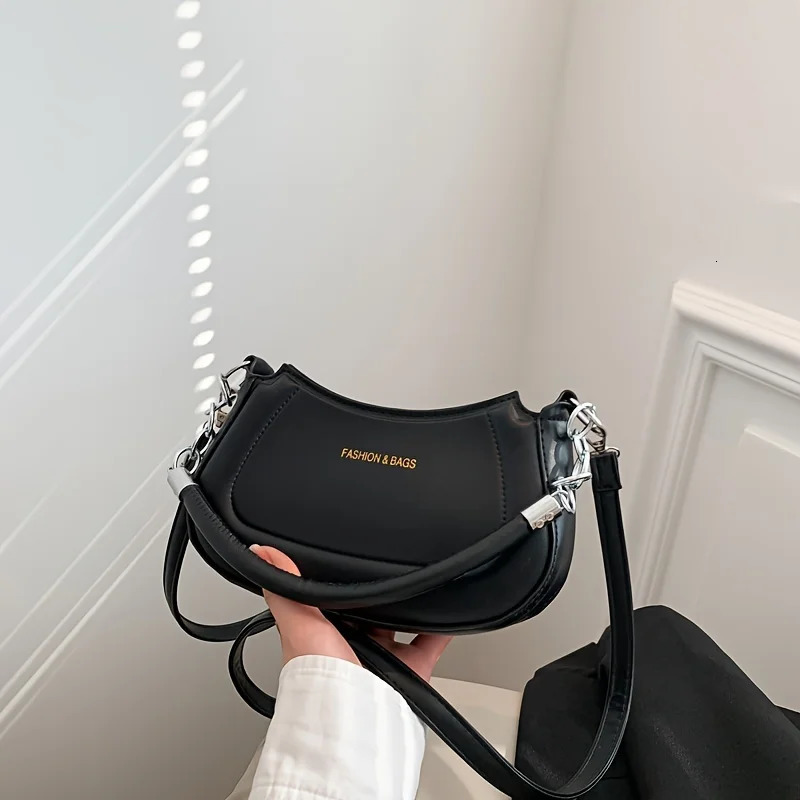 Ship from US Fashion Crossbody Bag Trendy Shoulder Crescent Womens Casual Handbag Purse 250227FBB