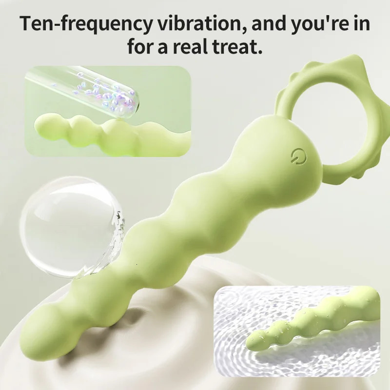 Anal vibrator anal plug sex products soft prostate massager female anal plug anal beads sex toy butt plug anal women sex shop 250227