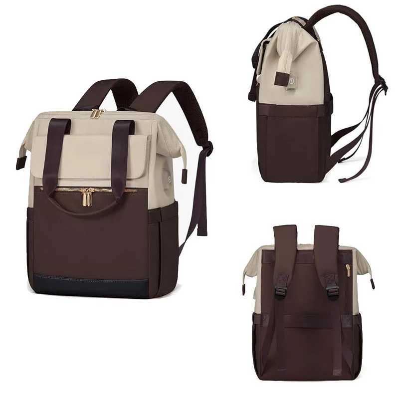 Diaper Bags Laptop bag travel and leisure mommy bag diaper bag mens and womens fashionable backpack Y250227GBH8