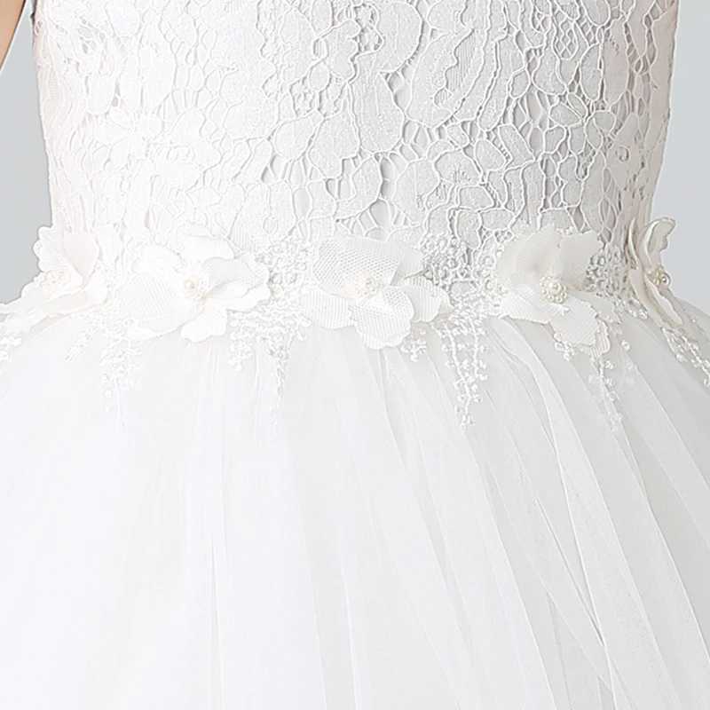 Girl's Dresses Girls Princess dress Childrens Day Birthday Party Lace Bubble skirt Summer style Dress Y250227Q3FX