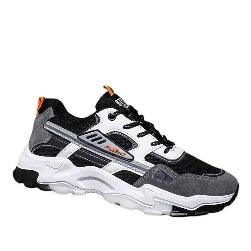 Mens Breathable Mesh Running Sneakers Running Shoes Outdoor Anti-skid Sports Running Shoes Men Fashion Sports Shoes 2024 Z250227