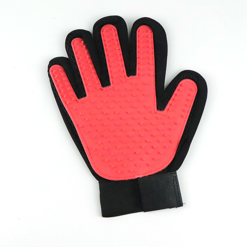 Cat Grooming Gloves Cat Hair Removal Brush Animal Gloves Dog Comb Cat Bath Cleaning Massage Hair Pet Grooming Glove