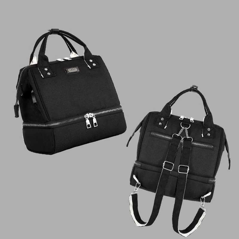 Diaper Bags New Multi-functional Mommy Diaper Backpack Maternity Large Capacity Dry Wet Separation Zipper Mother Travel Nappy Nursing Bag Y250227QFJ8