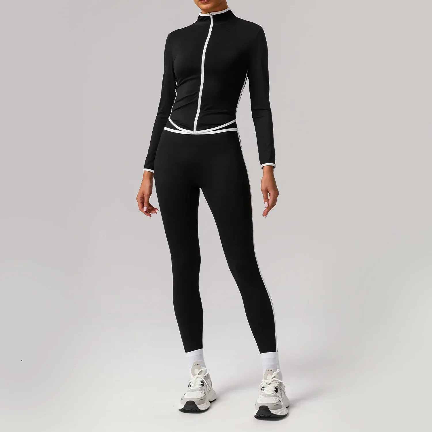 Seamless Yoga Sets Sports Fitness High Waist Hip Raise Tight Quick-drying Yoga Suit Running Workout Clothes Gym Set for Women 250227