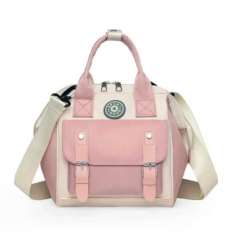 Diaper Bags New Oxford Leather Belt Mommy Bag Multifunctional Crossbody Backpack for Outdoor Mother and Baby Bag LightweightStorage MommyBag Y250227W5
