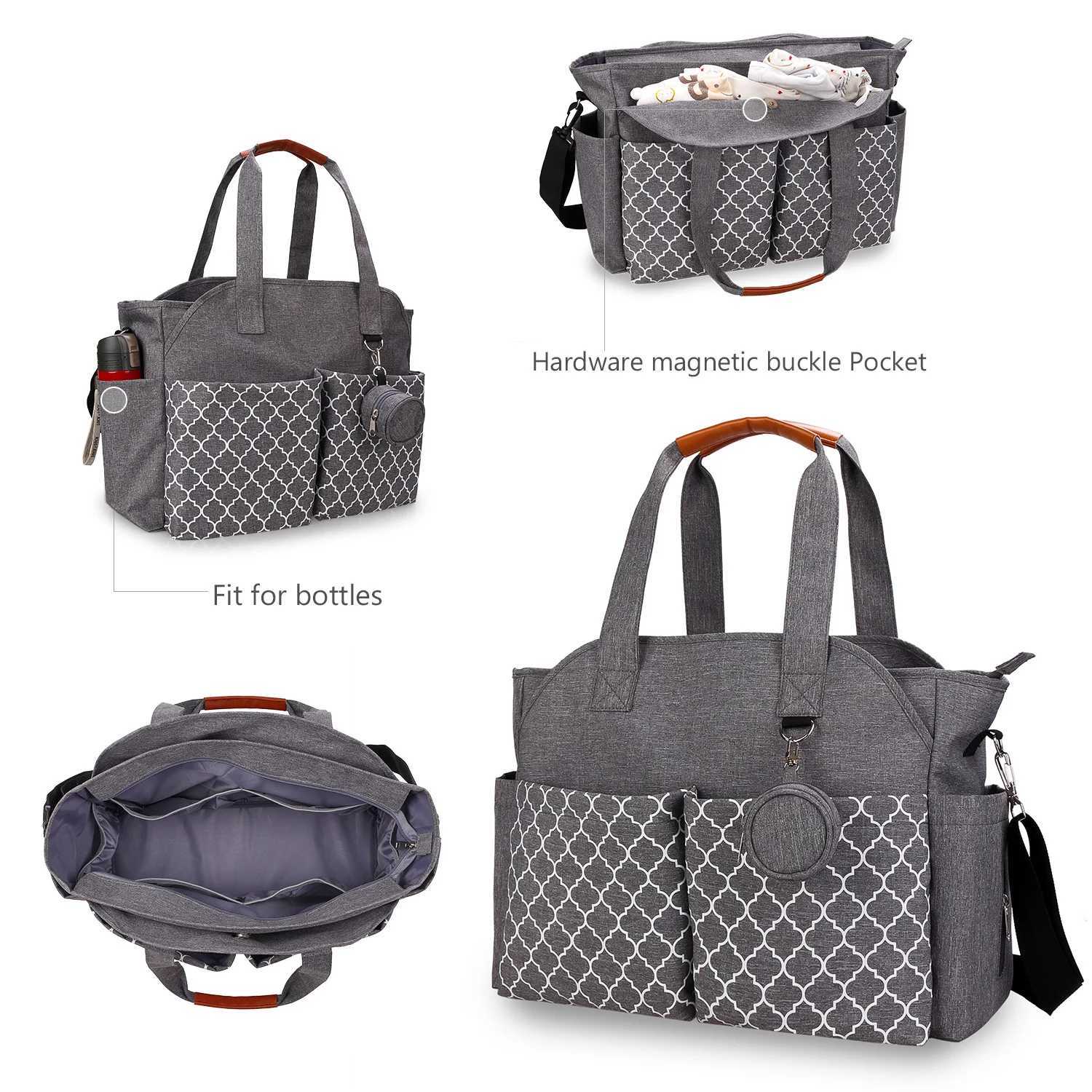 Diaper Bags Multifunction Maternity Baby Diaper Nappy Bag Out Travel Waterproof Mommy Stroller Diaper bags for Baby Mom Y250227HLSI