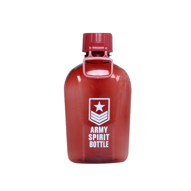 New Plastic Portable Space Cup Seems To March Portable Outdoor Sports Travelling Large Water Bottle Student Fitness Gift Cup