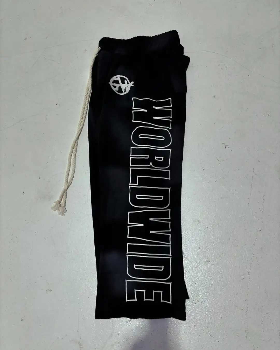 Men's Pants Y2k retro high street black women sports pants fashionable ins Harajuku goth casual straight leg pants simple jogging pants z250227