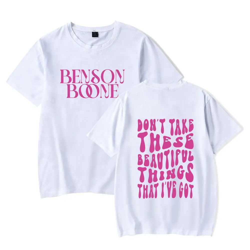 Benson Boone merch These Beautiful Things That I Got T Shirt Short Slve crewneck tshirt men/women trendy Top X250227