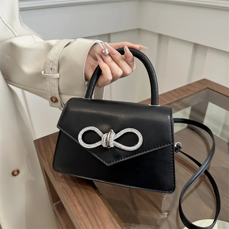 Ship from US Simple Handbag PU Shoulder Bag Multifunctional Crossbody 250227FBB
