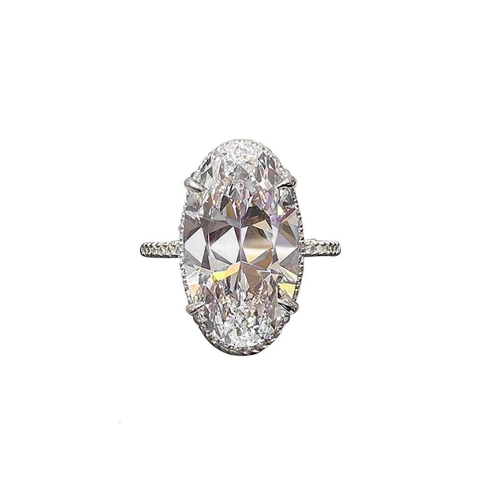 2022 New Products Cushion Cut Dia S Sterg Sier Wedding Ring for Women Anniversary Gift Jewelry Wholesale