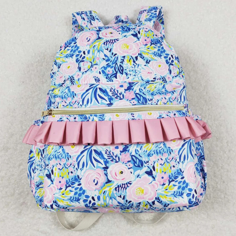 RTS Wholesale Mommy Bag Boutique Diaper Bag High Volume Baby Girls Backpack Cow Kids Casual Children Bags Zipper Hasp Backpack 250227