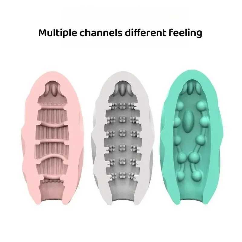 Masturbators For Men Mini Masturbator Cup Soft Male Exercise Penis Massage Sexy Pocket Pussy Oral Sex Toy Vagina Adult Goods 18+XJ250227