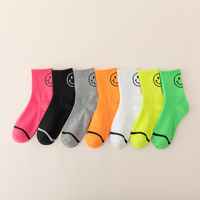 7-Pair Pack Happy Sock Collection - Soft & Comfortable Footwear Essentials
