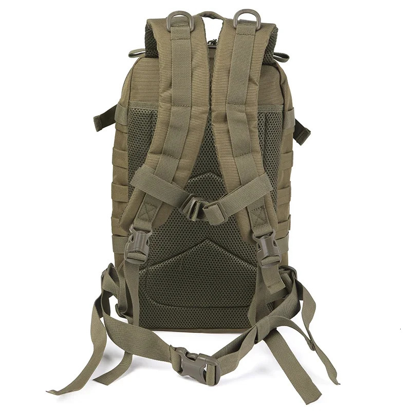 Ship from US 30L Men Military Climbing Bag Outdoor Army Tactical Backpack Hiking Travel Sports Rucksack Waterproof Camping Hunting 250227FBB