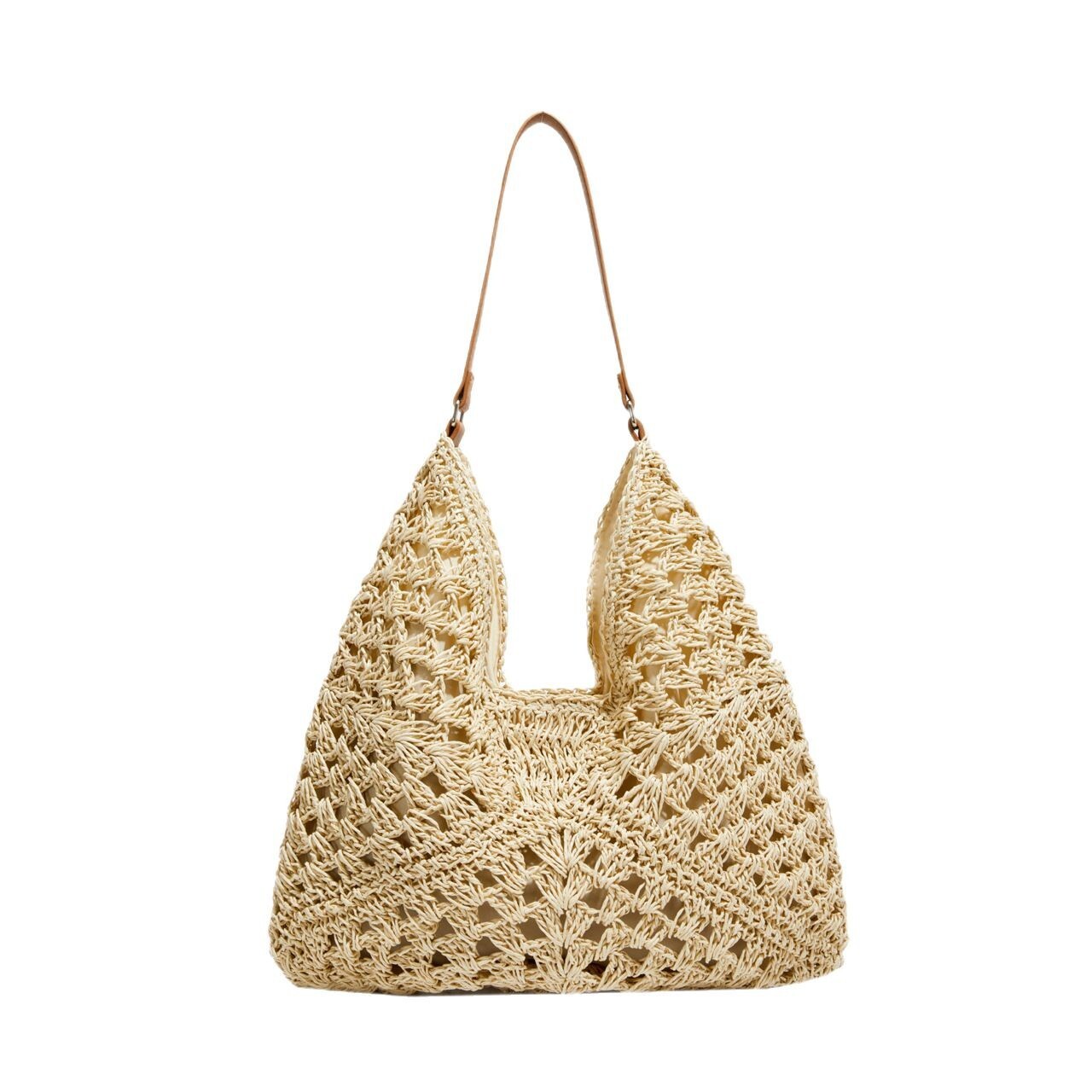Large Capacity for Women 2025 New Summer Seaside Vacation Straw Woven Versatile Commuter Single Shoulder Tote Bag #swissmilitary