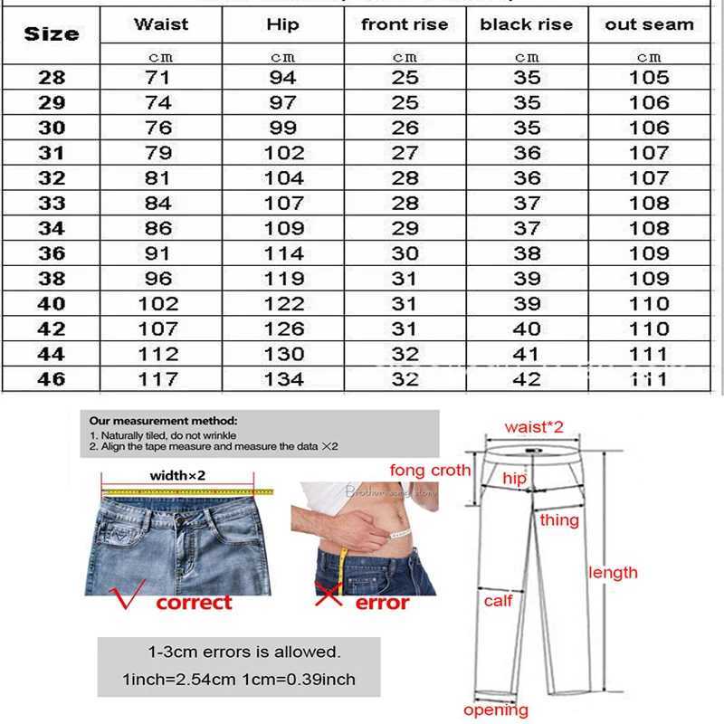 Straight Fashion White New Style Denim Jeans Long Thin Trousers Mens Pants Newspaper Printing Four Seasons Plus Size 40 42 X250227