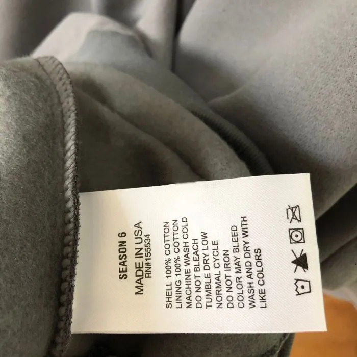 Season 6 Calabasas Sweatshirts Men Women 1 Quality Hoodies West Pullover 250226