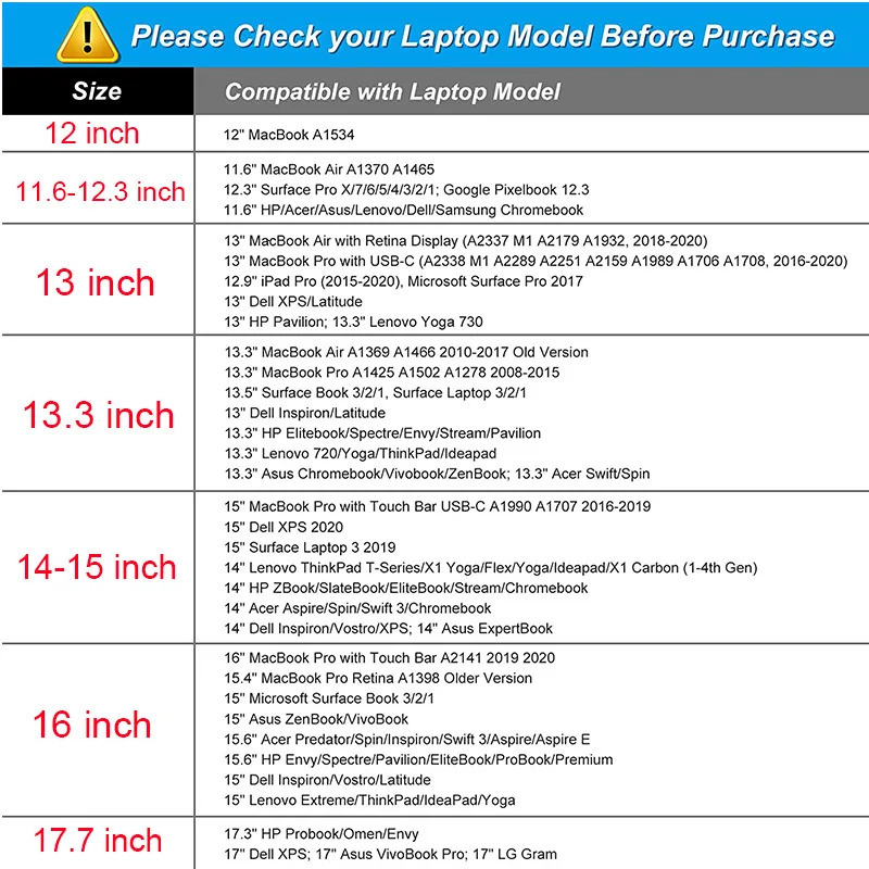 Ship from US Suitable for Macbook Air Pro 13 15 116 133 14 16 173inch waterproof laptop case shoulder bag briefcase cover 250227FBB
