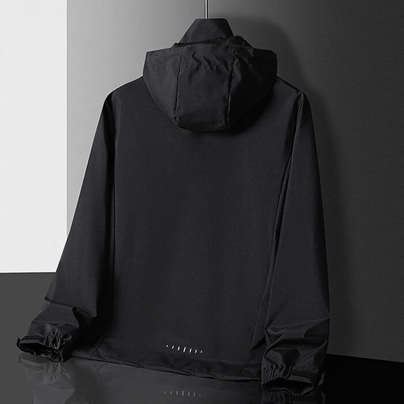 Camping Jacket Coats Men Water Windproof Windbreaker Jacket Male Hiking Clothing Jacket Man Tops Fishing Wearing 250225