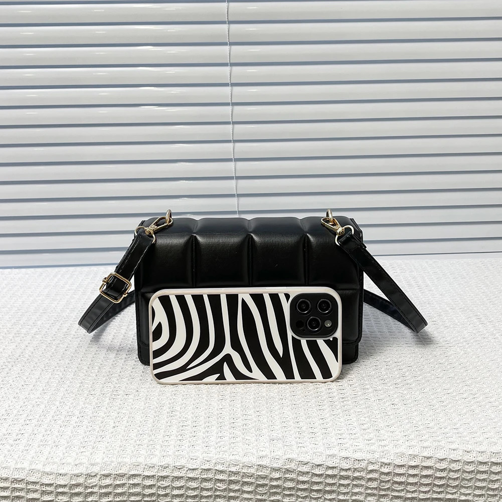 Ship from US Trendy Classic Shoulder Bag Women PU Leather Crossbody Simple Solid Color Flap Messenger Fashion Handbags Pouch 250227FBB