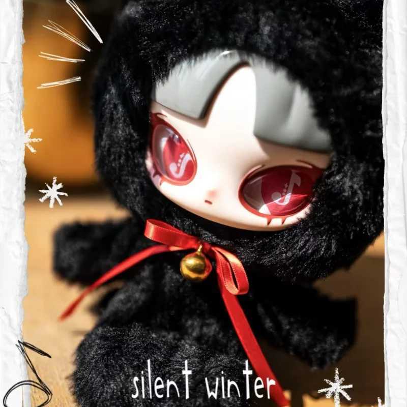 INN Silent Winter Series Plush Blind Box Toys Kawaii Anime Action Figure Cash Charge Surprise Mystery Box Dolls Girls Gift T250227