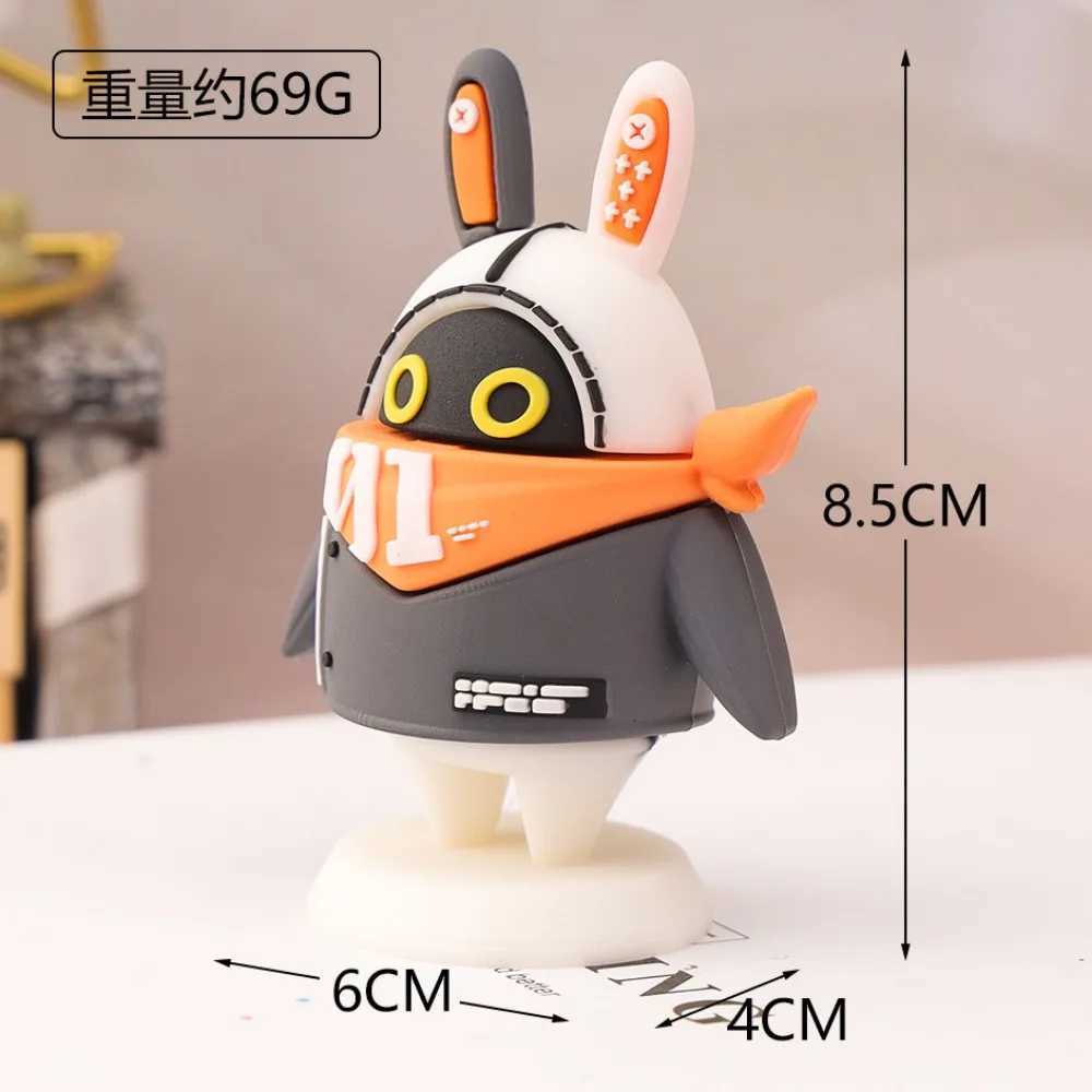 Game Zenless Zone Zero The Bangboo Keychain Cute Accessories PVC Soft Rubber 3D Decorative Figurine Dolls Ornament Gifts Z250227 Free shipping