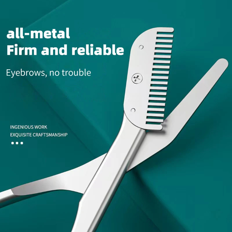 Eyebrow Razor Safe Eyebrow Razor For Women With Eyebrow Comb For Men Beginner Eyebrow Razor Stainless Steel 250224