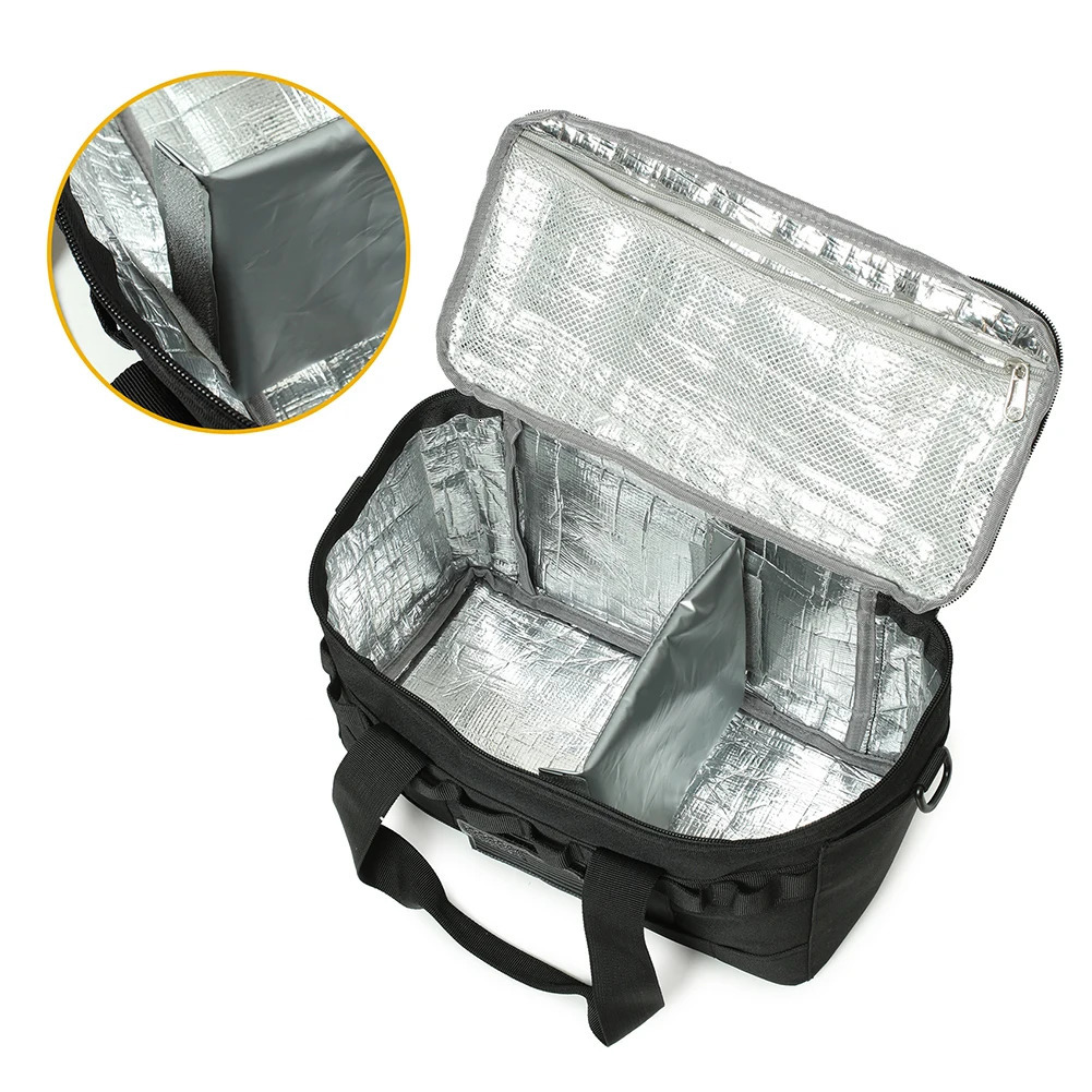 Ship from US Mens outdoor heavyduty lunch bag leak proof work durable heat cooler camping picnic 250227FBB