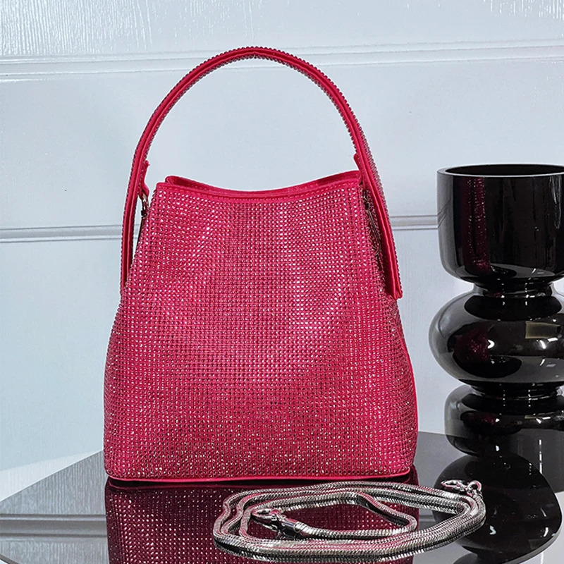 Luminous Rhinestone Womens Clutch Party Bag y ner Handbag Wallet Fashion Mini Shoulder Cross Body 250226