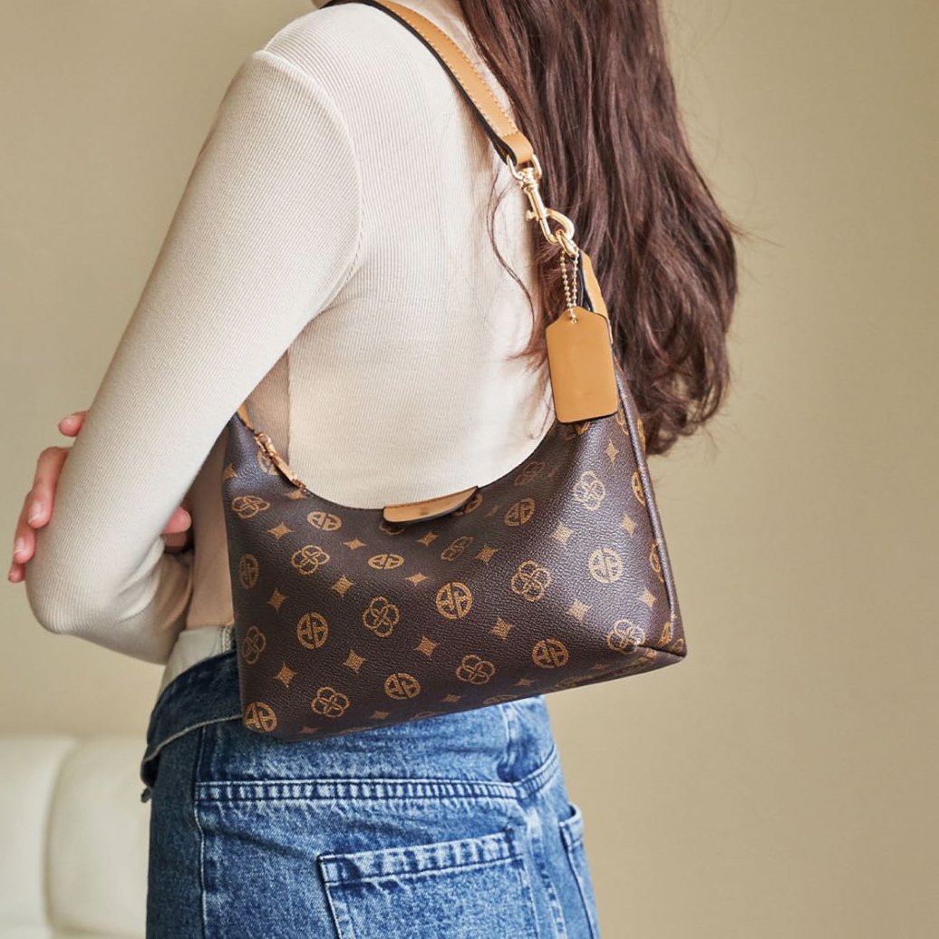 Luxury Designer Bags Lunch Box Bag Monogram Crossbody Fashion Shoulder Waist Purse Bags Pocket Handbags Cross Fanny Pack Crossbody Embossed Letter Old Flower Bag