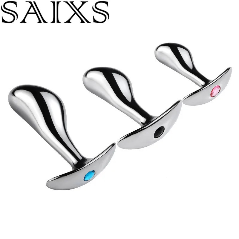 Mertal Anal Plug P Spot Stimulator Prostate Massager Butt Plug Wearable Sex Toys for Men and Women Dropshiping 250227