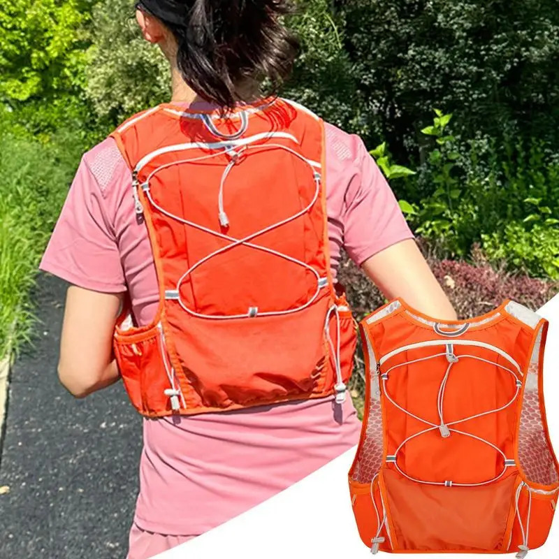 Ship from US Waterproof vest backpack outdoor trail running lightweight water bladder bag leak proof 250227FBB