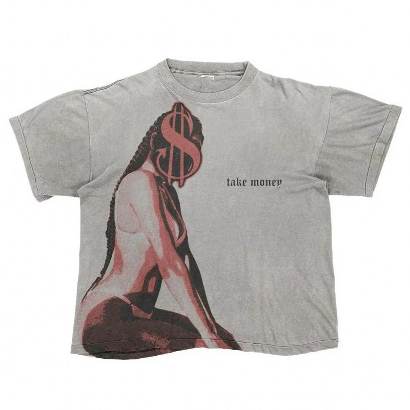 Women t shirt Y2K Harajuku Shirt 100% cotton Hip Hop mens t shirt cp tshirt Summer Loose Fashion Casual Luxurys Clothing High Quality Unisex Couple To
