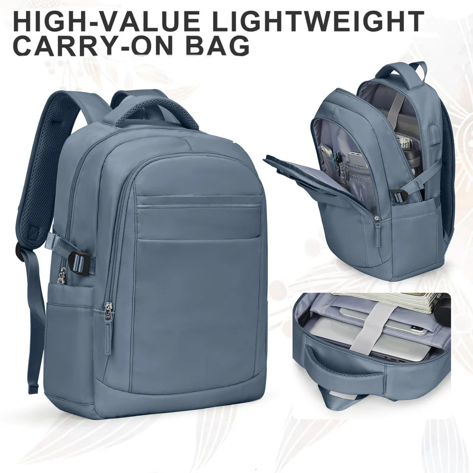 Ship from US Clearance Backpacks College Backpack Bookbag For Women Mens Black Work Laptop Lightweight Travel Carry On 250227FBB