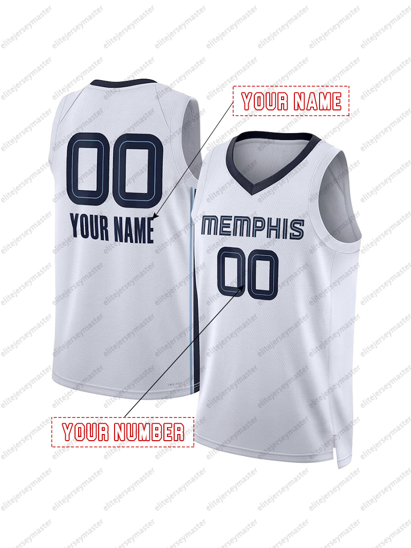 Ja Morant Jackson Jr. Custom Basketball Jersey Desmond Bane Kawamura Kennard Personalized Customized Jerseys Custom Any Number Name