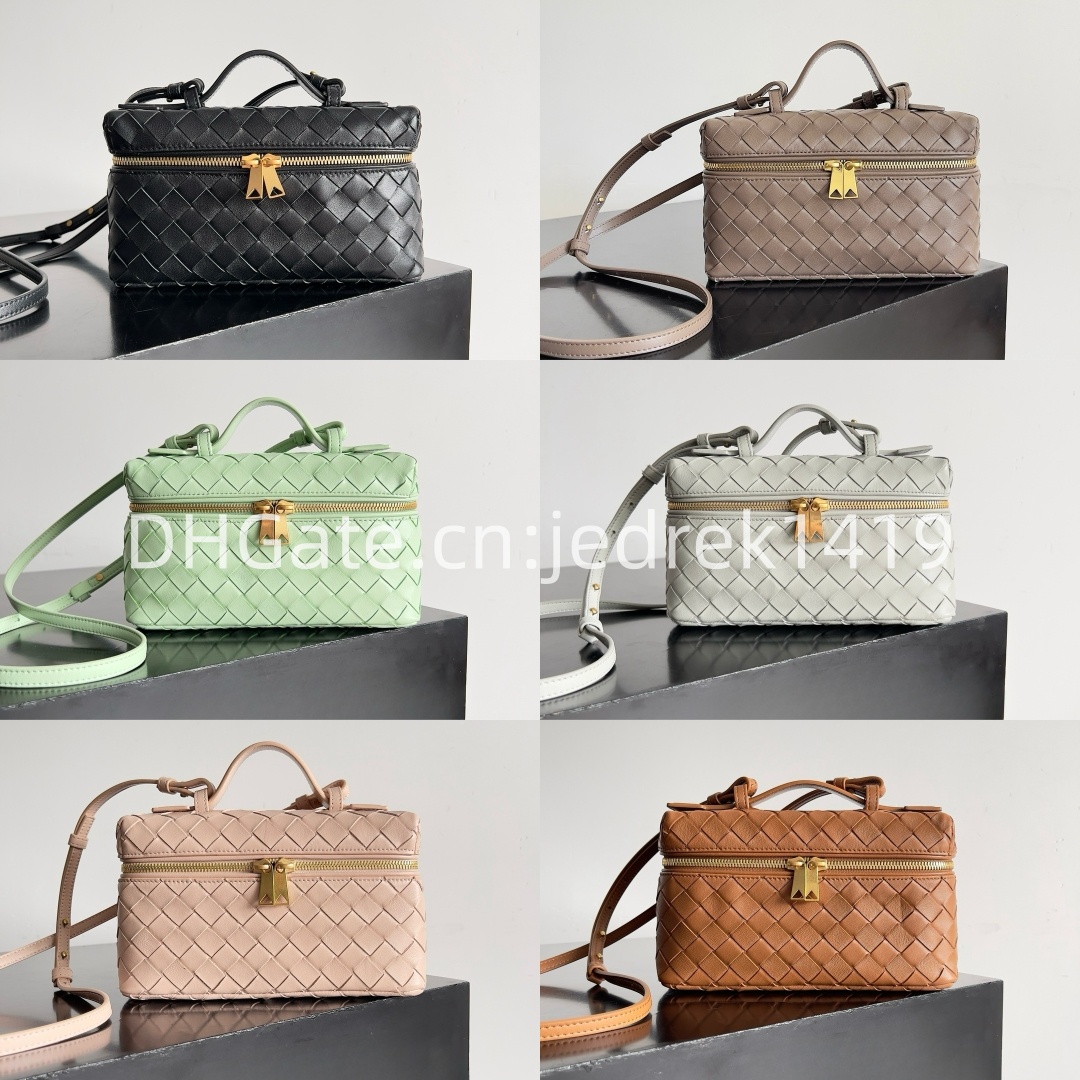 Bang Bang Vanity designer shoulder bag comestic bag intrecciato weaving zipper makeup bag top quality cowhide crossbody bag woman luxury handbag