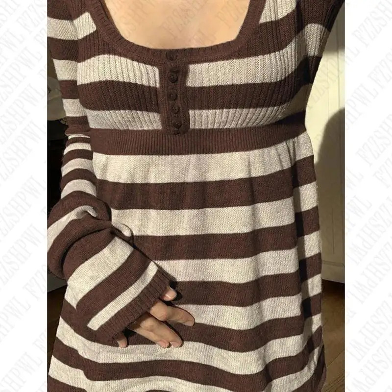 Fashion Y2k Knitted sweater Solid color Harajuku Print Grunge Goth Knitt Pullover Streetwear Punk Retro Crop top Casual Top EMO 250225