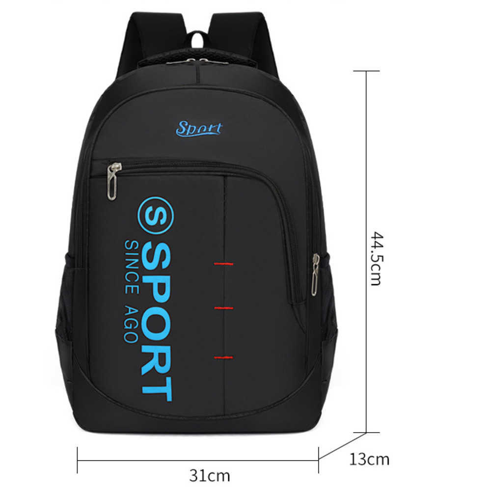 Business Backpack Mens Large Capacity Leisure Backpack Middle School Student Backpack Simple And Trendy Computer Backpack Outdoor Sports Day Travel Ba