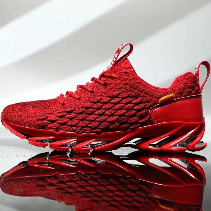 Men Running Shoes Non Slip Breathable Fashionable Outdoor Lightweight Lace Up Wear-resistant Casual Walking Shoes for Men Z250227