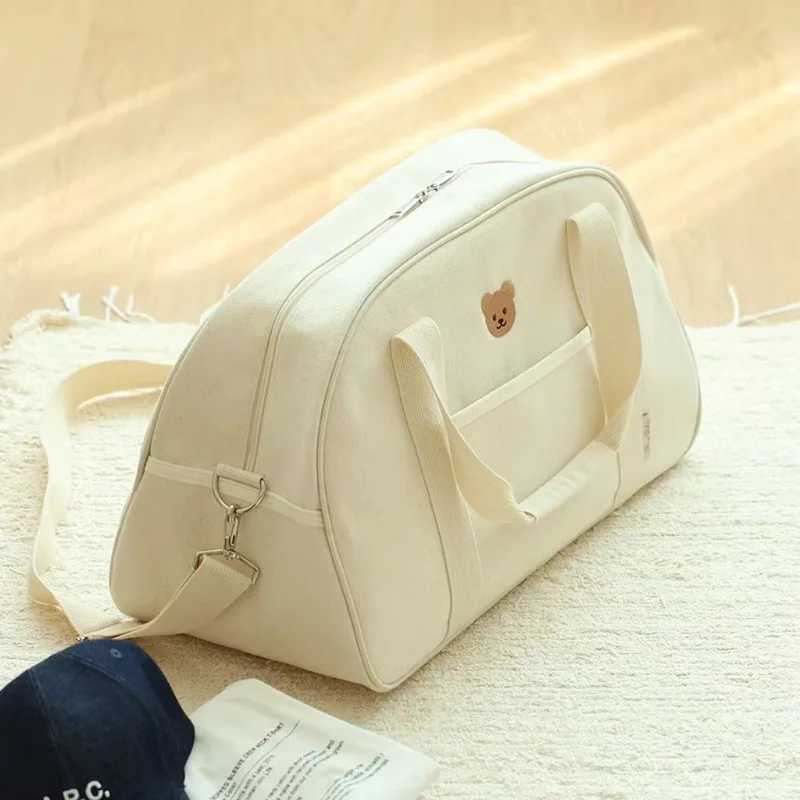 Diaper Bags 2025 New Diaper Bag Cartoon Embroidered Mom Storage Bag Large Capacity Mommy Baby Travel Bag Handbag Lightweight Diagonal Y25022718ZA