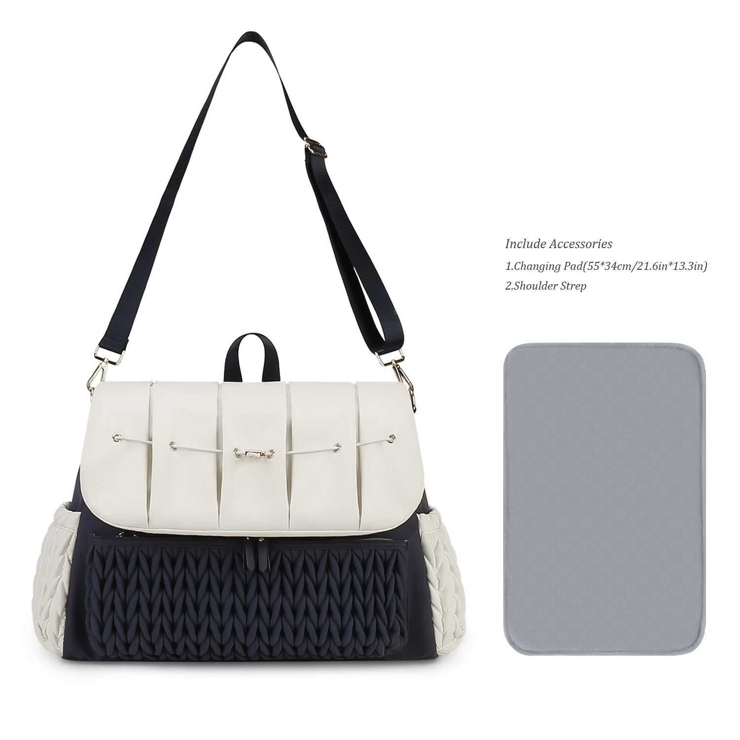 Diaper Bags Mommy bag single shouldermultifunctional. Mommy bag detachable straps large capacity Y250227FNYL