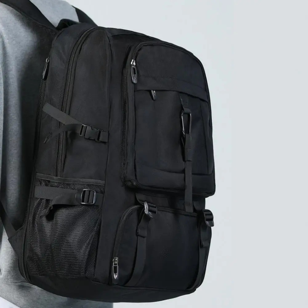 Ship from US 5080L Backpack USB Charging Port Large Capacity Multi Pockets Adjustable Shoulder Strap Waterproof Hiking Bag 250227FBB