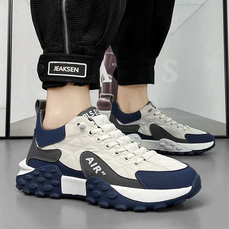 2024 New Mens Shoes Top Mens Sports Shoes Casual Mesh Leather Platform Season Outdoor Walking Fashion Designer Luxury Tennis Z250227