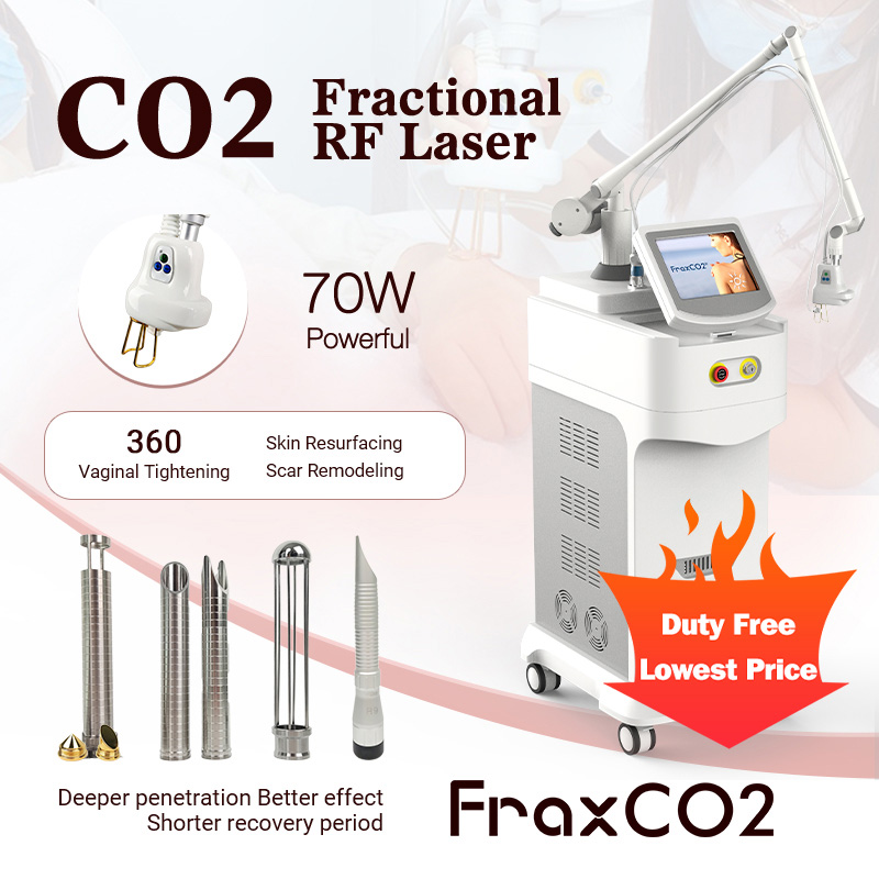 Fractional Co2 Laser Beauty Machine Laser Shrinking pores Skin Rejuvenation Machine Scar Removal Fractional Fotona