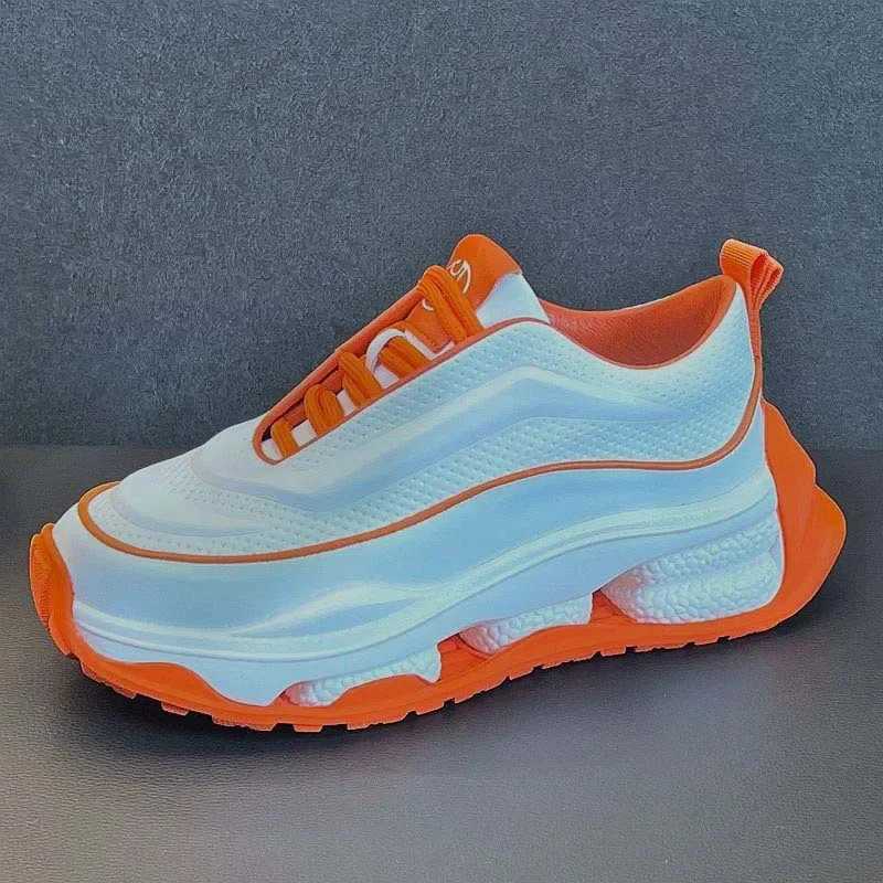 NEW Top Casual Men 2024 New Sneaker Korean Version Fashion Versatile With Small White For Man Platform Running Shoes Tenis Z250224