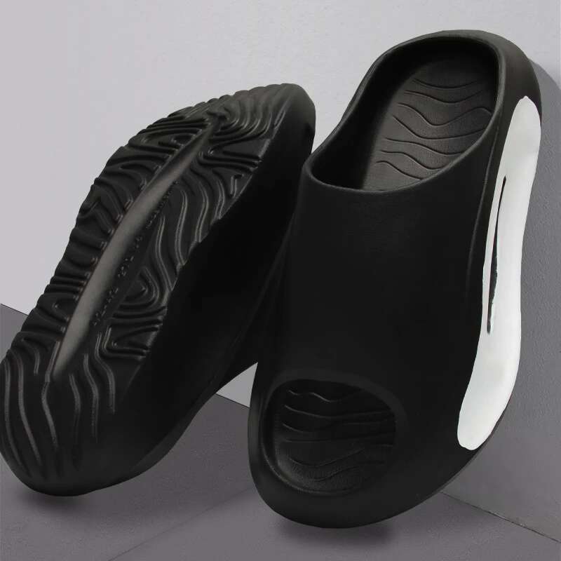 Fashionable And Versatile Slippers Men's Designer Sandals Outdoor Wear Thick Soled Non Slip Sandals Summer New Style Dormitory Bathroom Shower EV