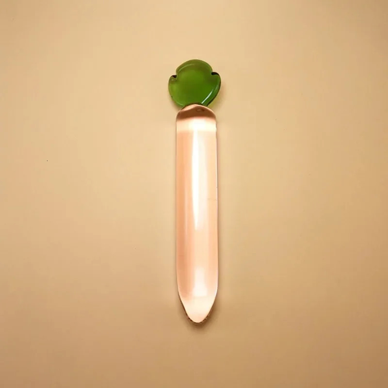 Glass Dildo For Women Masturbation Sex Toy 4 Styles Fruit Vegetable Artificial Penis Anal Plug Sex Toy Tune Gays Sex Product 250227